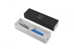 Шариковая ручка Parker Jotter Originals Blue Chrom CT, стержень: Mblue в подарочной упаковке