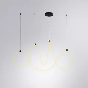Подвесной светильник 55W 3000K A2850SP-80BK черный Klimt Arte Lamp