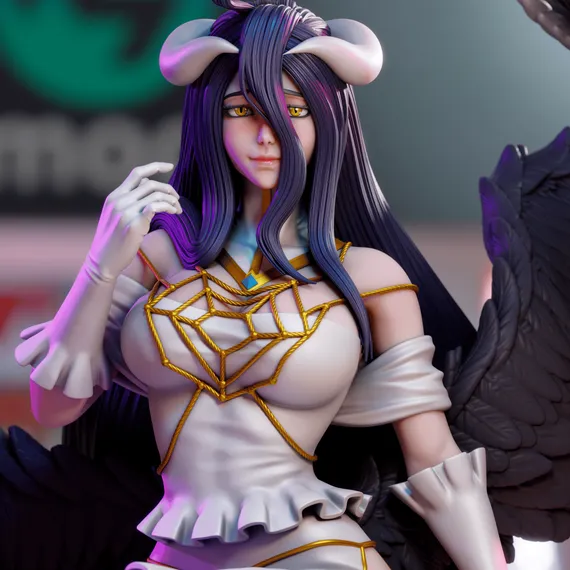 Albedo on the column - Overlord