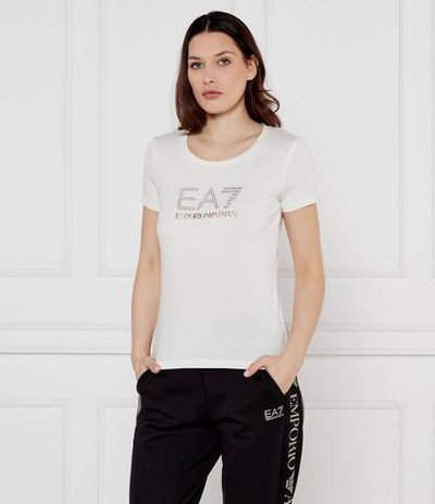 Футболка EA7 - экрю(8NTT67 TJDQZ)