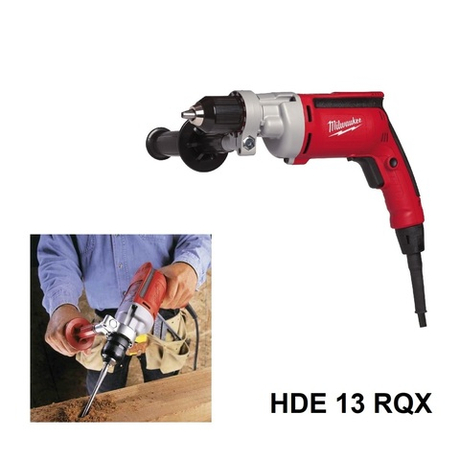 Дрель безударная 950 Вт HDE 13 RQX Milwaukee 30250