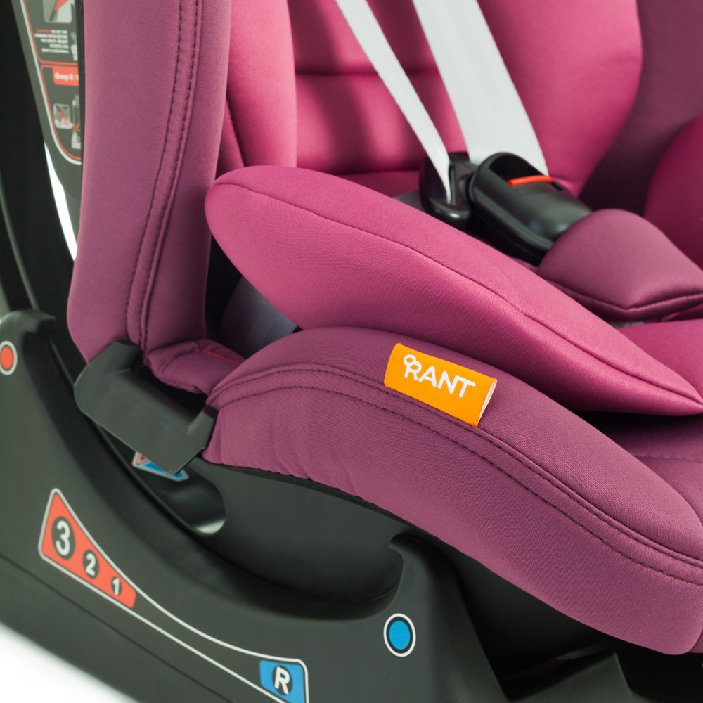 Автокресло Rant AY913 "MATRIX" Safety Line (Velvet Purple) группа 0+-1-2-3  (0-36 кг)
