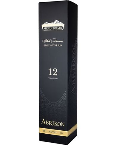 Подарочная коробка Abrikon 12 лет 0,5л.