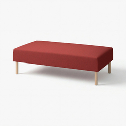 IKEA LILLEHEM  (ИКЕА ЛИЛЛЕХЕМ)  -  Чехол на модуль 2-местный - Гуннаред коричнево-красный