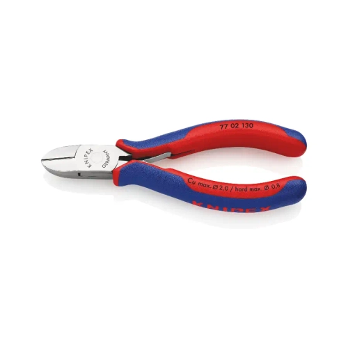 Кусачки боковые для электроники 130 мм Knipex 77 02 130