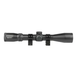 Прицел оптический BRITE WA3X 3-9X42 IR - вид сбоку, логотип BRITE