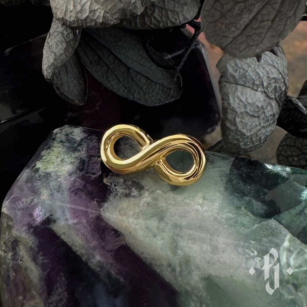 Накрутка "Infinity" - Желтое золото