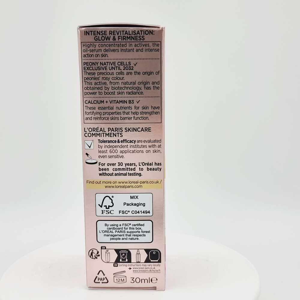 Сыворотка для лица с маслом розы L'Oral Golden Age Rosy 30 мл (Франция)