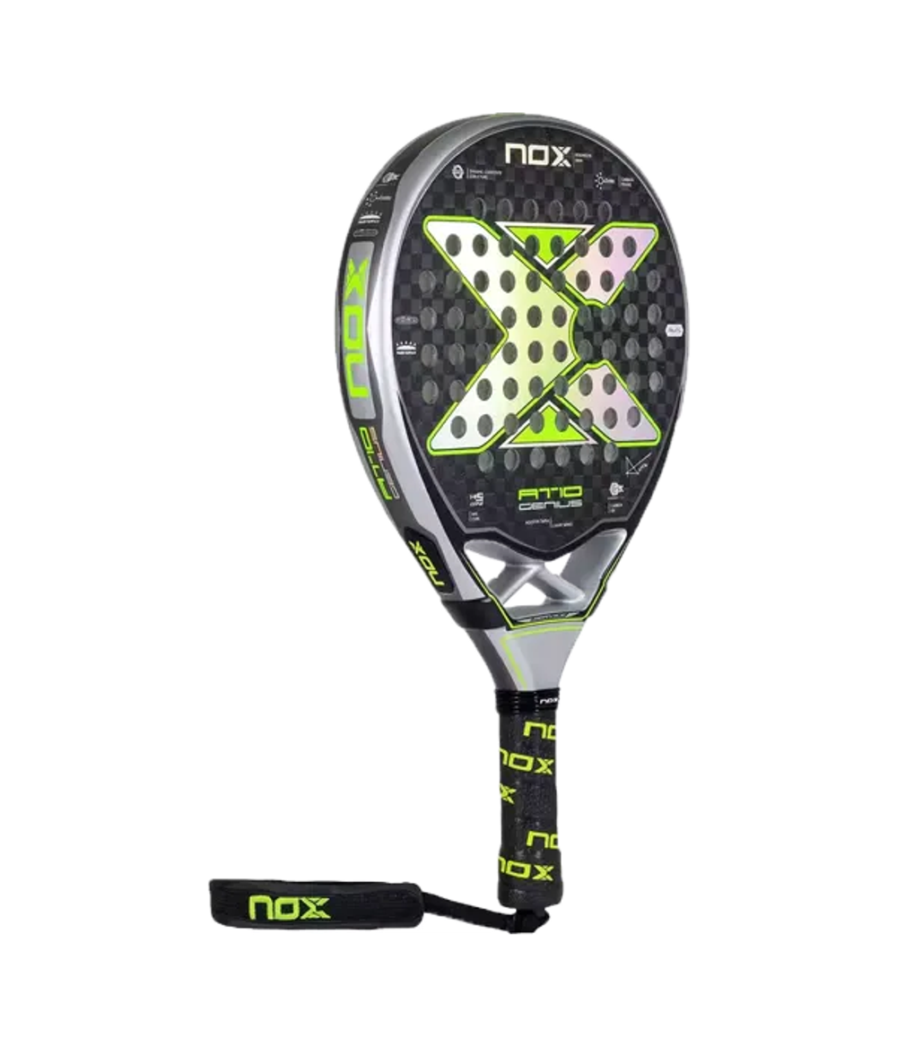 Ракетка для падел NOX AT10 Genius 12K Limited Edition Tapia Reissue 2025 контроль карбон