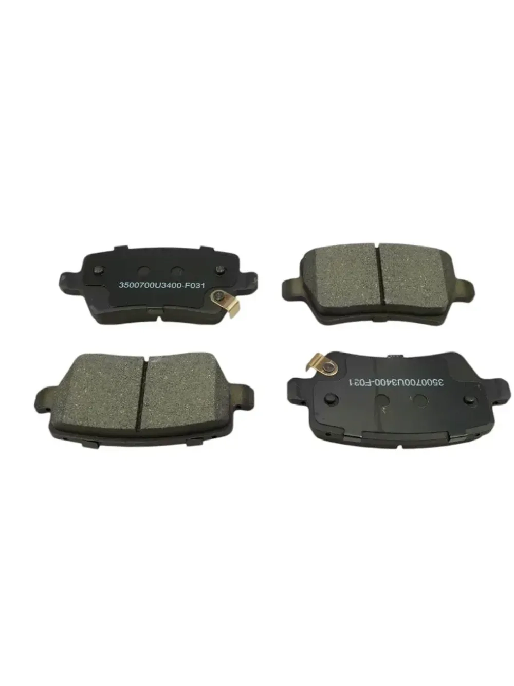 Колодки тормозные МОСКВИЧ 3 JAC JS4 задние (4шт.)