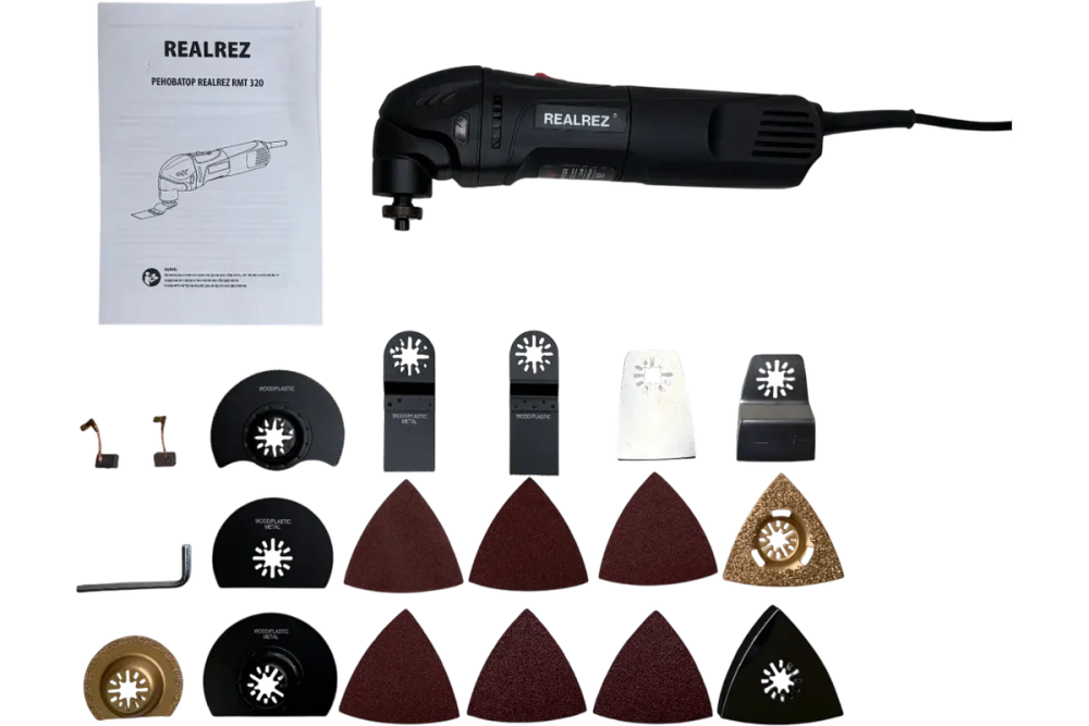 Реноватор REALREZ RMT 320 с набором инструментов REZ-RMT-320