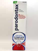 Зубная паста Parodontax Complete Protection Extra Fresh с фтором, 8 преимуществ, 75 мл