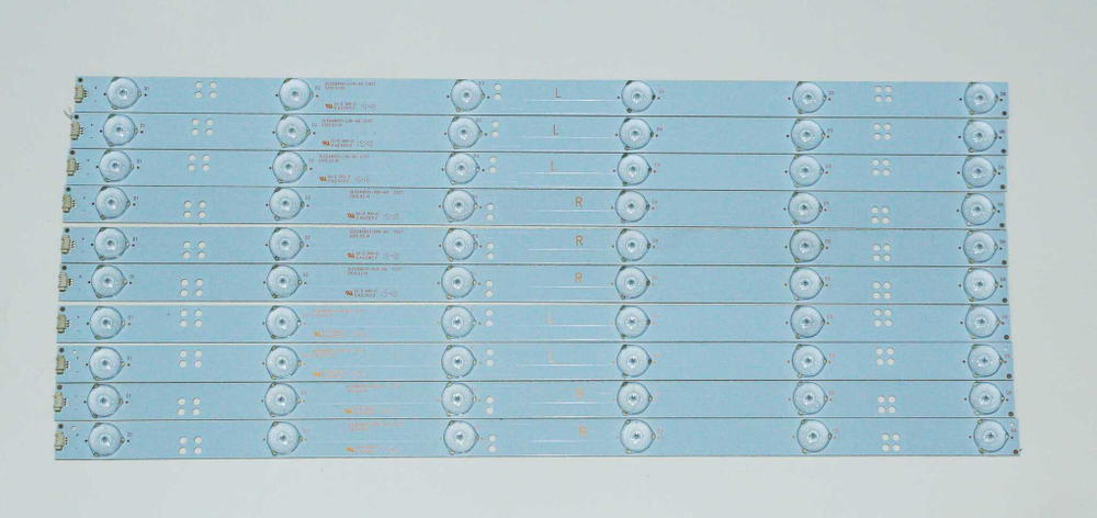 DLED480G1-L06-A0, DLED480G1-R06-A0 комплект подсветки DEXP F48D7000M, F48B7000M. (10шт.)