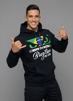 Толстовка Bad Boy World BJJ  черная демисезон