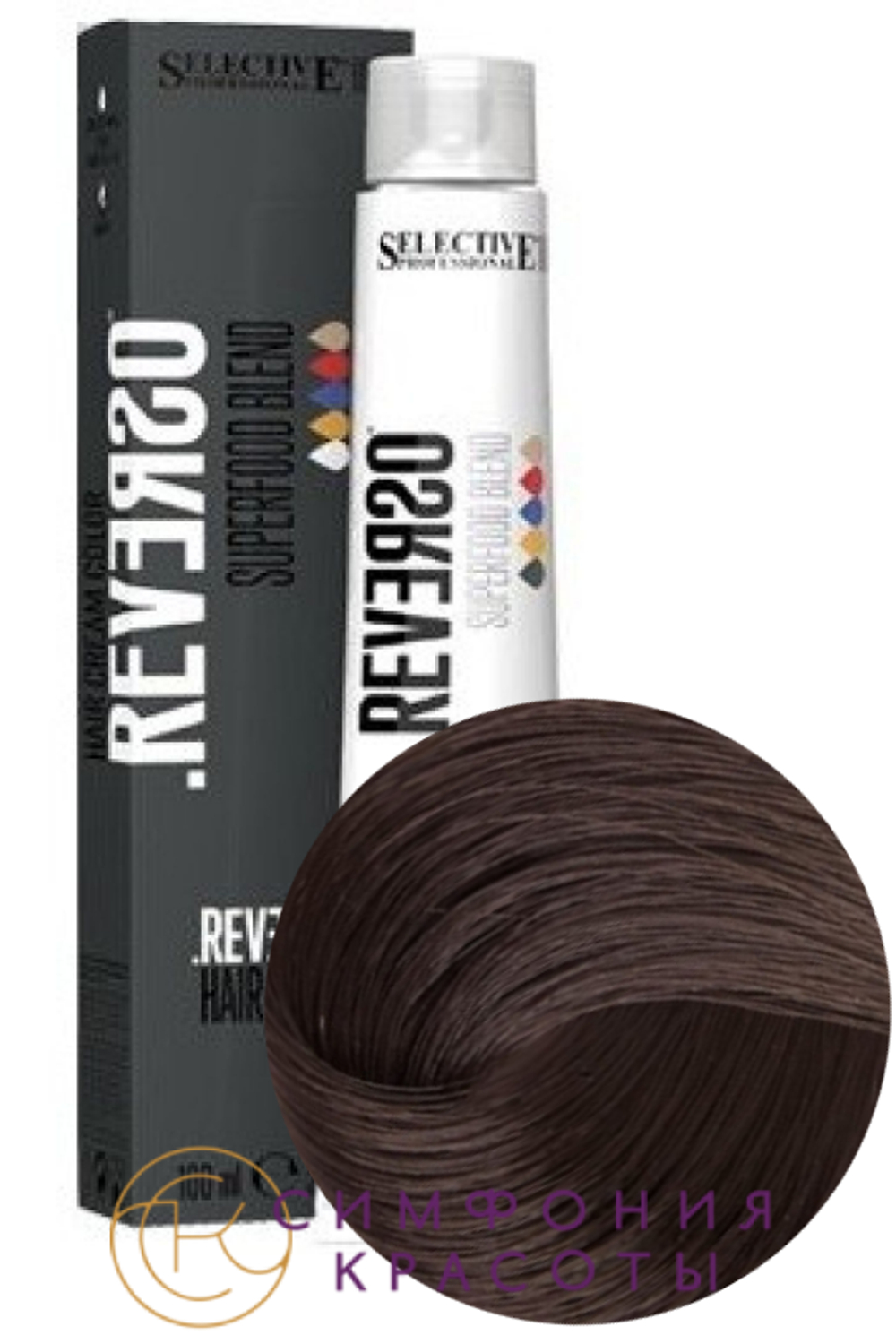 4.0 "Reverso Hair Color"Каштановый 100мл