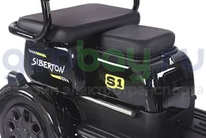 Электротрицикл SIBERTON S1 2000W (60V/21Ah) двухместный фото №13