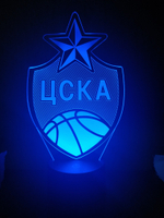 3Д-светильник ПБК "ЦСКА"