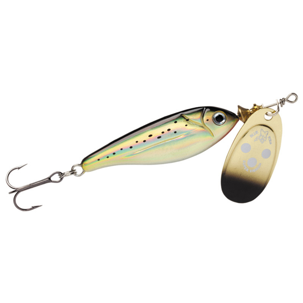Блесна вращающаяся BLUE FOX Minnow Super Vibrax 4 /G / 18гр