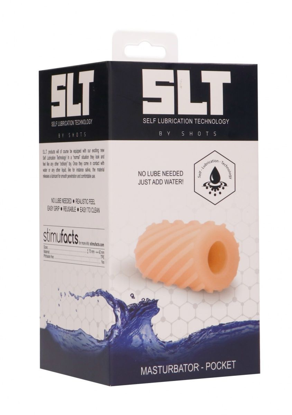 Телесный миниатюрный двухсторонний мастурбатор Self Lubrication Pocket Masturbator (Цвет: телесный)
