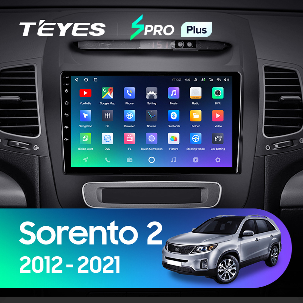 Teyes SPRO Plus 9"для KIA Sorento 2 2012-2022