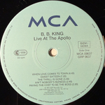 B.B. King Featuring Gene Harris And The Philip Morris Super Band ‎– Live At The Apollo (Европа 1991г.)
