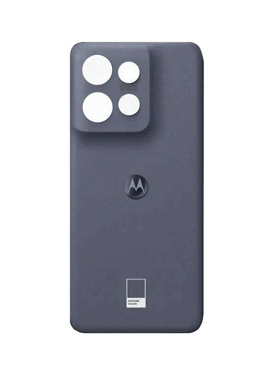 Задняя крышка для Motorola S50 5G серая (Grey) без стекла камеры