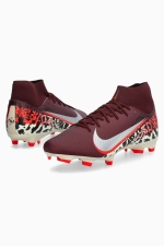 Бутсы Nike Zoom Mercurial Superfly 10 Academy FG/MG - бордовый