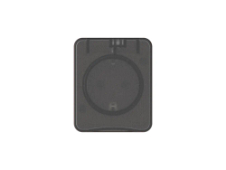 ATLASDESIGN PROFI IP54 О/У РОЗЕТКА с заземлением со шторками, 16А, КОРИЧНЕВЫЙ