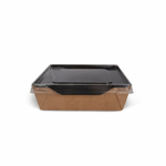 Салатник с крышкой ECO OpSalad BLACK EDITION 900 р-р 150х150х50 мм