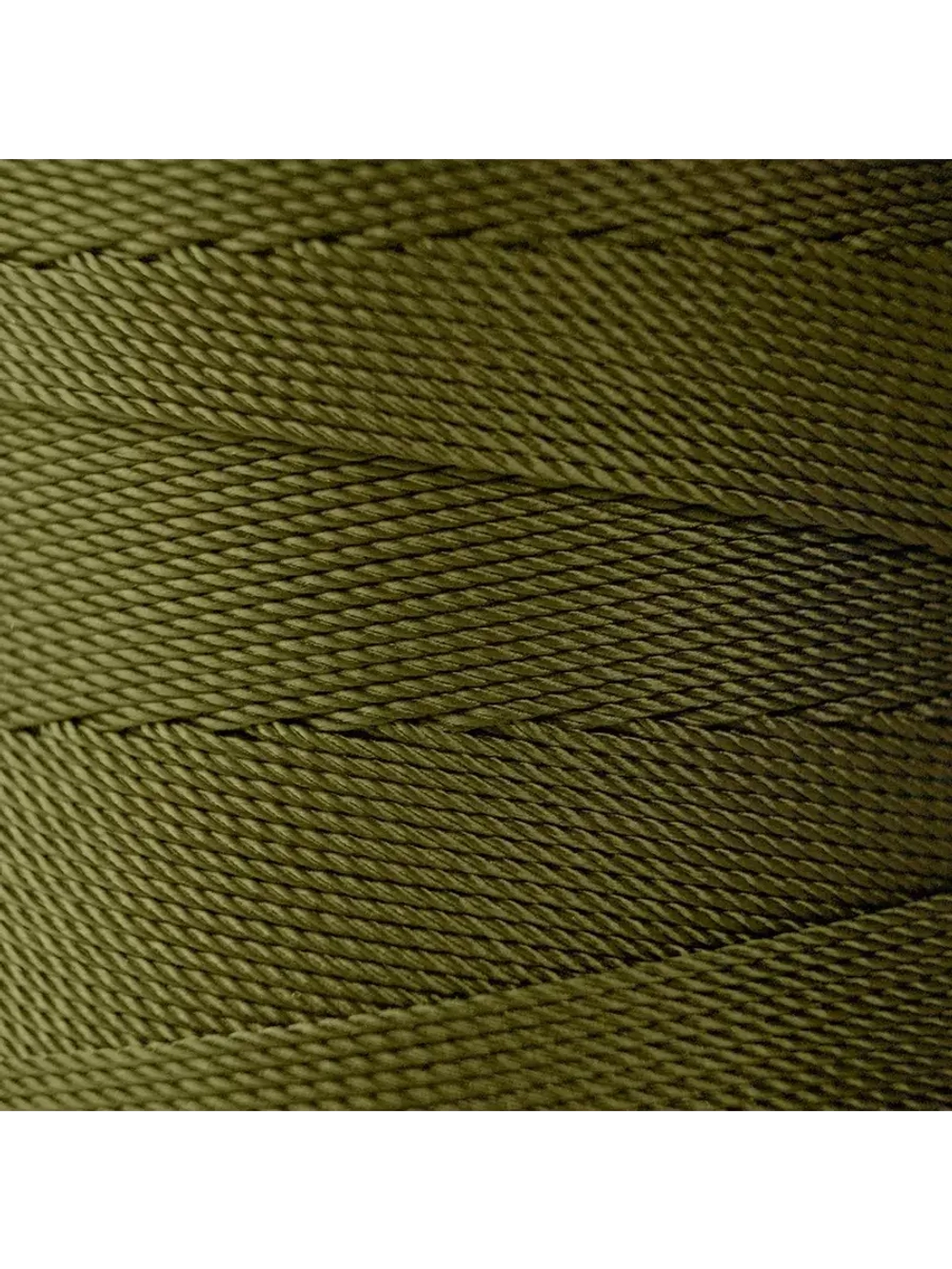 Нитки капроновые Петроканат Extra 800 гр, 93,5tex*4 (1,00 мм), оливковый, 1850м