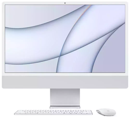Apple iMac 4.5K 24" (2021) Silver (M1 8-Core CPU/8-Core GPU, 8GB, 512Gb)