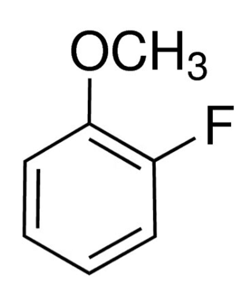 о-фторанизол формула