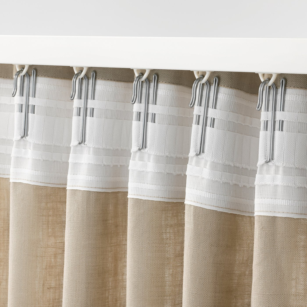 IKEA RIKTIG  (ИКЕА РИКТИГ)  -  Крючок для гардины - серый