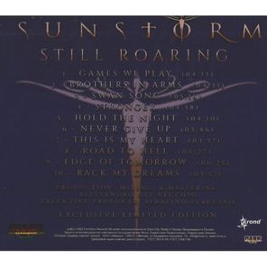 Sunstorm / Still Roaring - The Studio Session (RU)(CD)