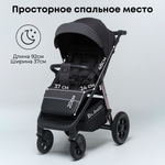 Коляска детская прогулочная BubaGo арт.BG 133-CH-5 MODEL BASS color/ цвет Dark Gray / Темно-серый