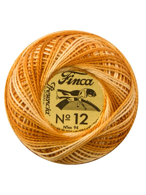 Мулине Finca №12 Perle (Жемчужное), цв. мультиколор 9930 / 1 мот. х 53 метра