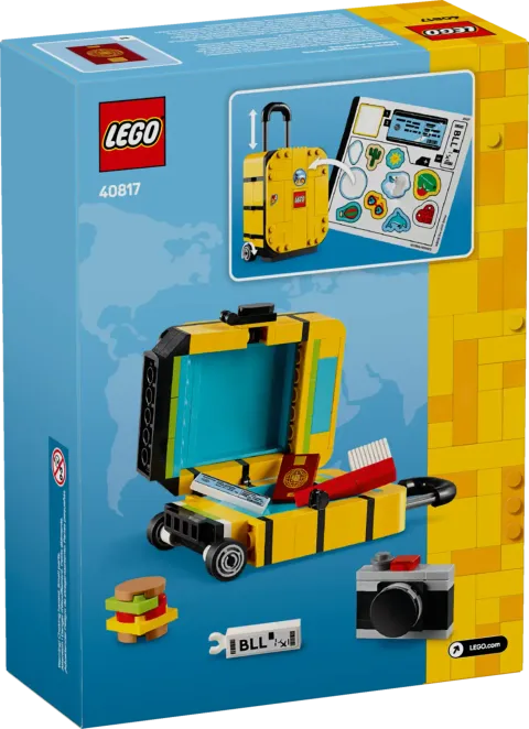Конструктор LEGO 40817 Желтый дорожный чемодан