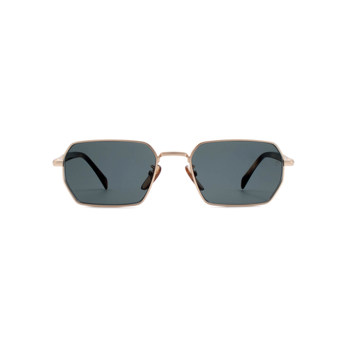 Очки David Beckham 1174/S 8SO многогранник золотой с коричневым