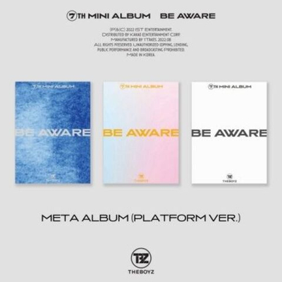 Альбом THE BOYZ - BE AWARE 7th Mini Meta PLATFORM Album 3 Version SET