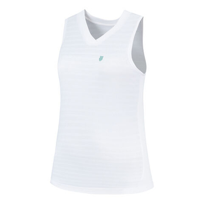 Женская теннисная майка K-Swiss Hypercourt Singlet 2 Tank Top Women - White