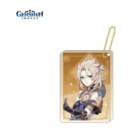 Акриловый брелок Genshin Impact Characters Acrylic Block Strap Albedo — повтор основного фото