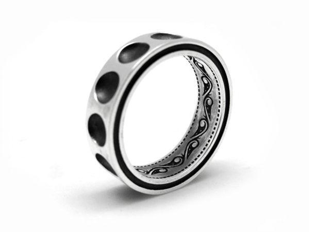 Кольцо из серебра "Canto" AZR-048