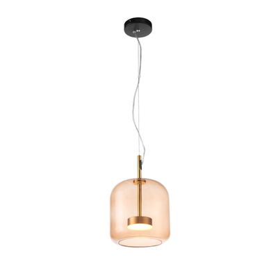 SL1053.273.01 Светильник подвесной ST-Luce Золотистый/Коричневый LED 1*6W 3000K