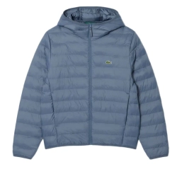 Мужская теннисная куртка Lacoste Water-Repellent Down Windbreaker - grey