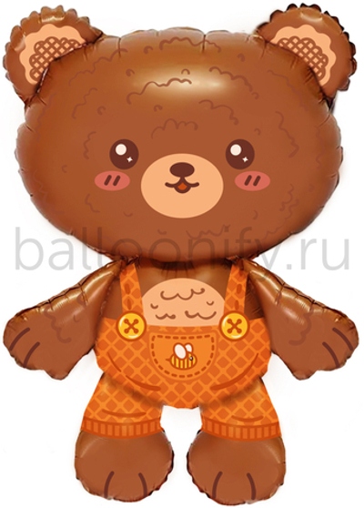 Шар (36''/91 см) Фигура, Любимый мишка, 1 шт. в уп.