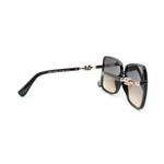 Солнцезащитные очки MaxMara 0064-H 01B квадрат черные