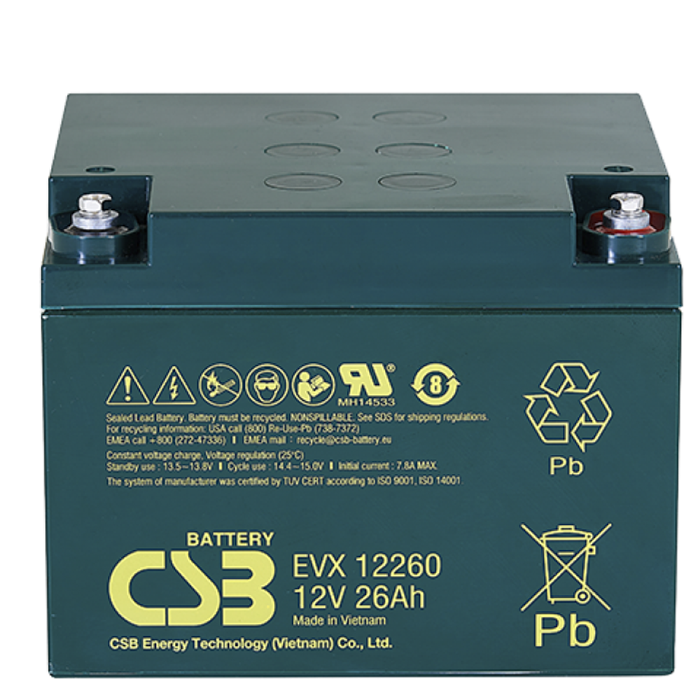 Аккумулятор CSB EVX12300 ( 30Ач / 12В ) AGM