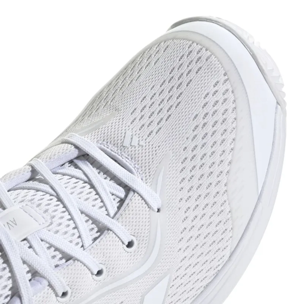 Женские теннисные кроссовки Adidas Avaflash 2 - cloud white/cloud white/silver metallic