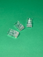 10 шт. Коннектор для интернет кабеля RJ45 cat.5e 8P8C, неэкранированный, штекер для витой пары