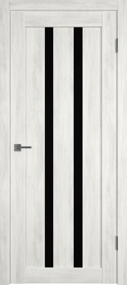 Дверь Atum 2 / Nord Vellum / Black Gloss / Владимирские двери